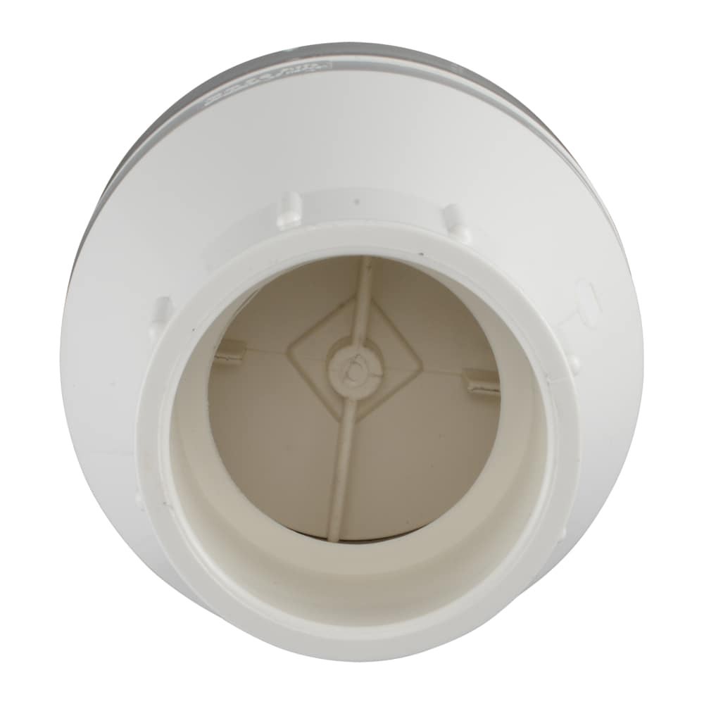 slide 5 of 6, RELIABILT 2-in PVC x PVC PVC Sch 40 Spring loaded check valve, 1 ct