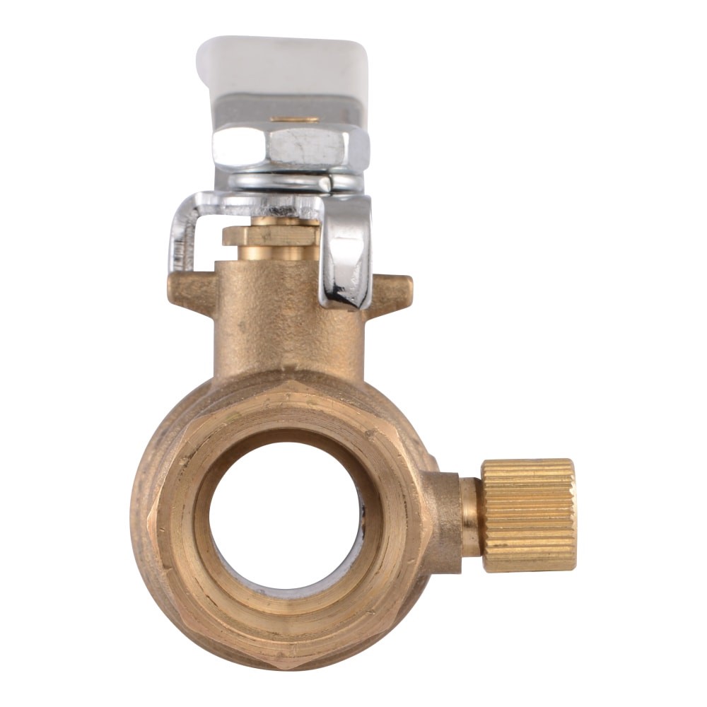 slide 2 of 5, RELIABILT Drain Vent 1/2-in FNPT Brass Ball Valve, 1 ct