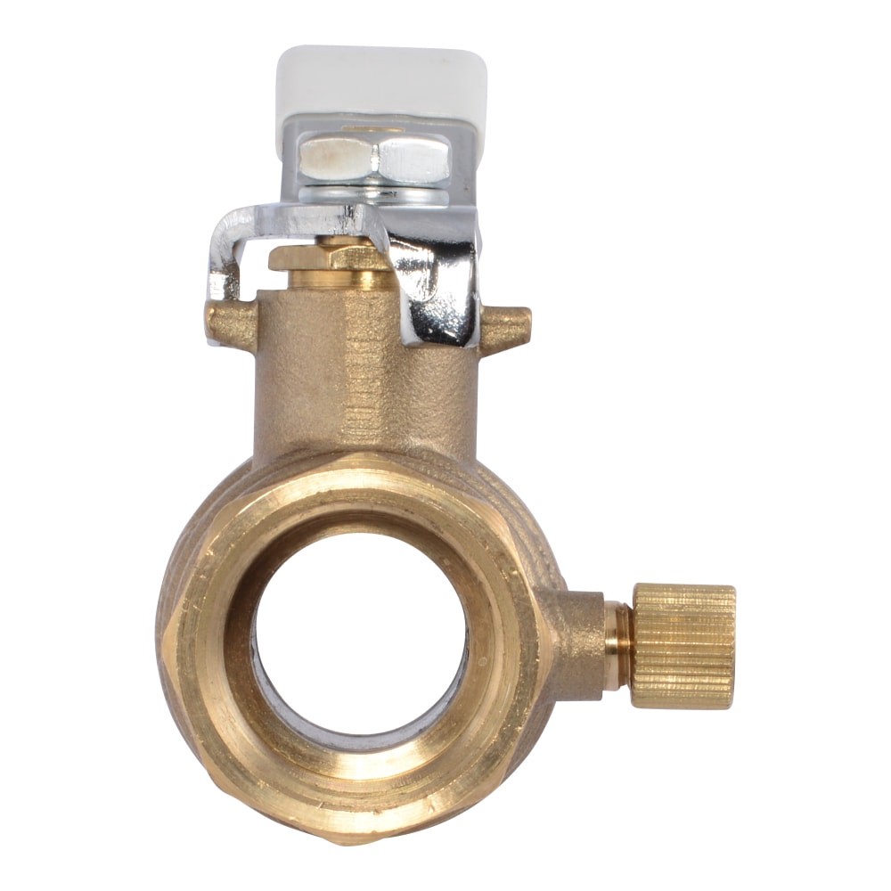 slide 2 of 5, RELIABILT Drain Vent 3/4-in FNPT Brass Ball Valve, 1 ct