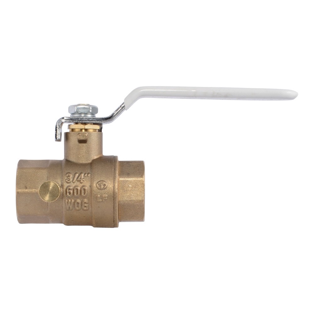 slide 3 of 5, RELIABILT Drain Vent 3/4-in FNPT Brass Ball Valve, 1 ct