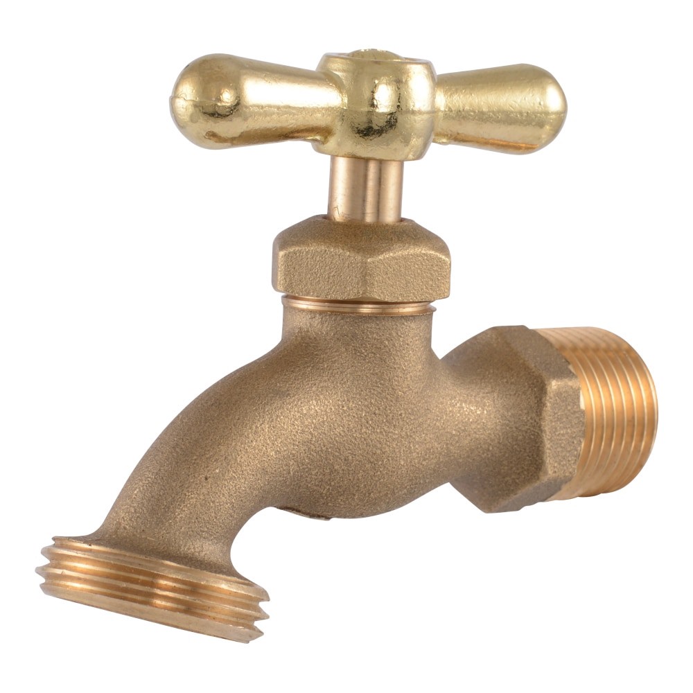 slide 1 of 6, RELIABILT 1/2-in Copper sweat/MIP Brass Multi turn Hose bibb, 1 ct