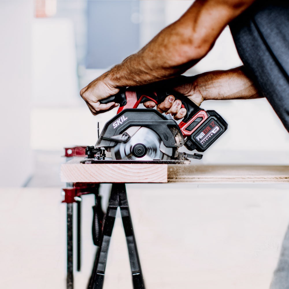 slide 5 of 5, SKIL PWR CORE 12 12-volt 5-1/2-in Brushless Cordless Circular saw (Battery Not Included and Charger Not Included), 1 ct