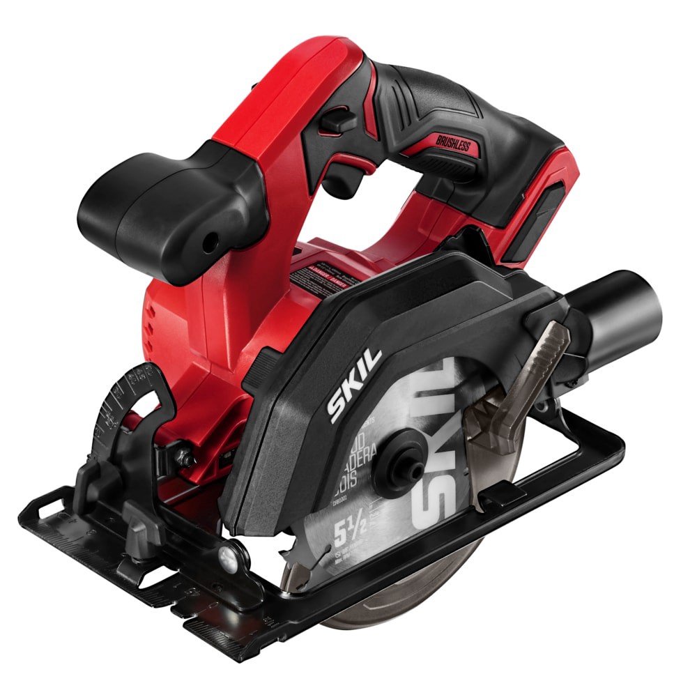 slide 1 of 5, SKIL PWR CORE 12 12-volt 5-1/2-in Brushless Cordless Circular saw (Battery Not Included and Charger Not Included), 1 ct