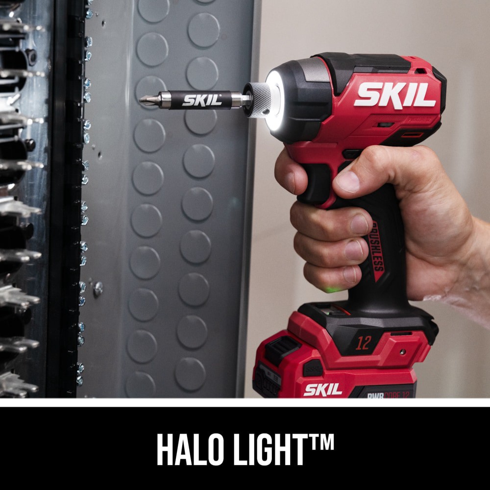 slide 6 of 6, SKIL 12-volt 2-Tool Brushless Power Tool Combo Kit (1-Battery Included and Charger Included), 1 ct