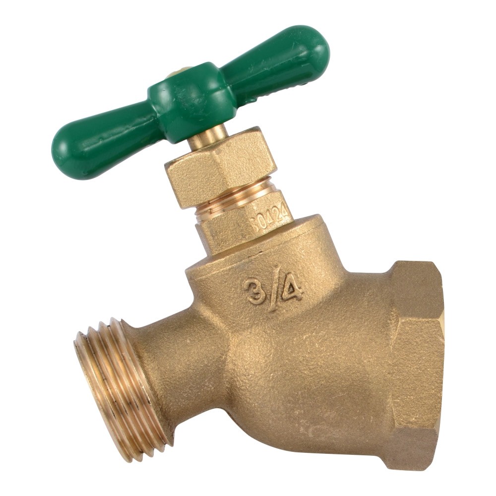 slide 3 of 6, RELIABILT 3/4-in FNPT Brass Multi turn Hose bibb, 1 ct