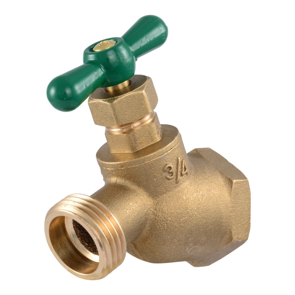slide 1 of 6, RELIABILT 3/4-in FNPT Brass Multi turn Hose bibb, 1 ct