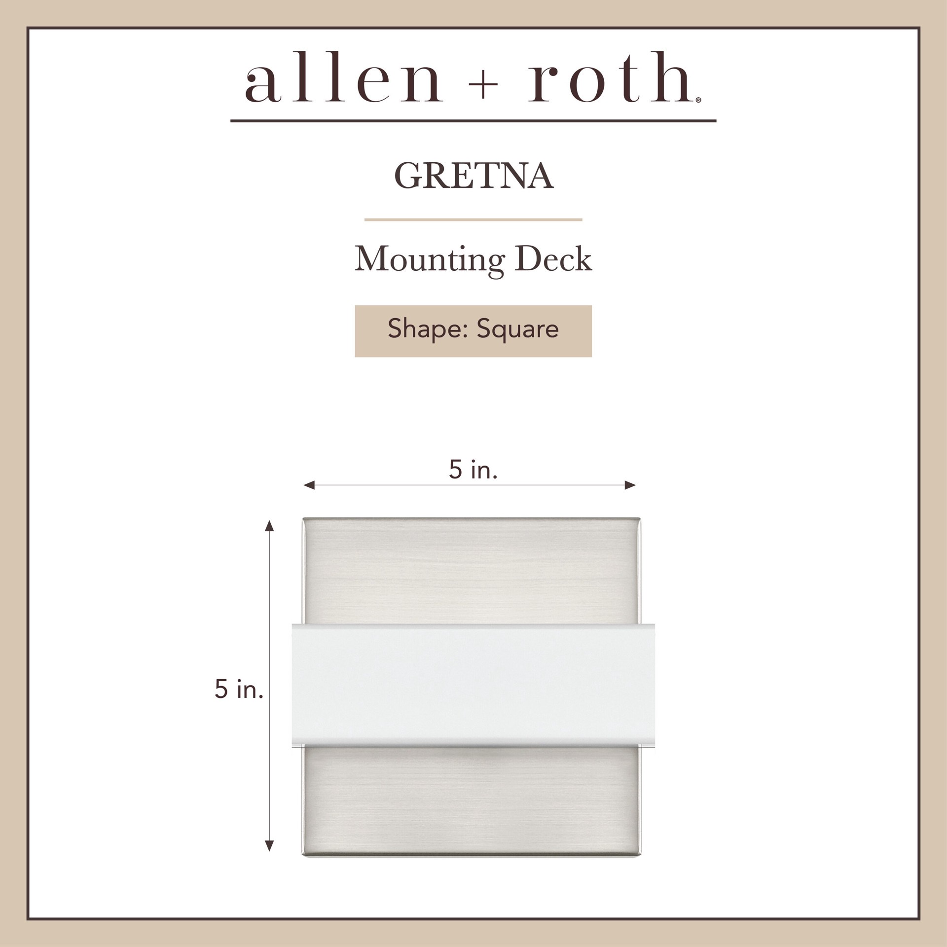 slide 5 of 6, allen + roth Gretna 24.25-in 1 -Light Brushed Nickel Integrated LED Modern/contemporary Vanity light bar, 1 ct