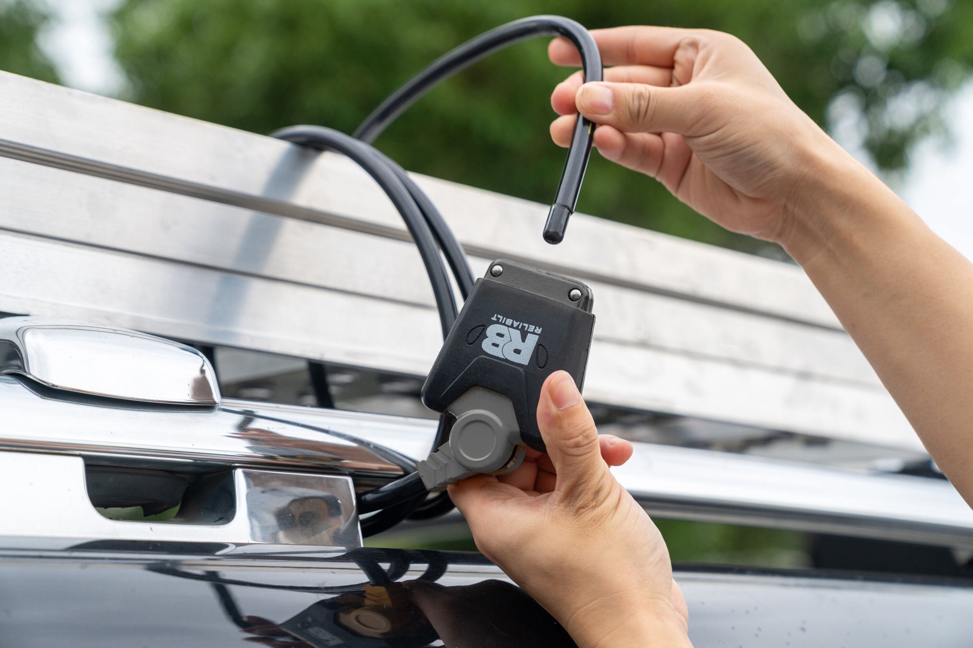 slide 3 of 6, RELIABILT 72-in Keyed Cable Lock, 1 ct