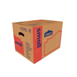 Lowe's 16-in W x 12-in H x 12-in D Classic Small Cardboard Moving Box with Handle Holes
