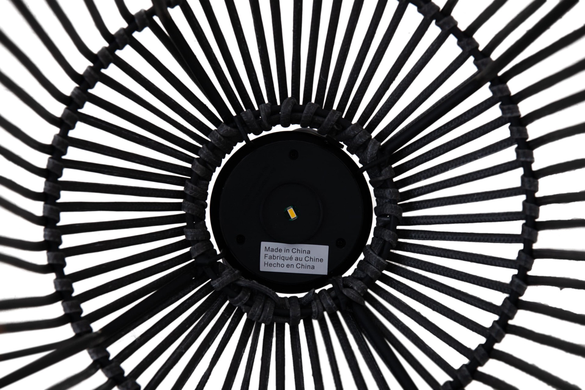 slide 4 of 5, Origin 21 28-in x 10-in Black Metal Solar Outdoor Decorative Lantern, 1 ct