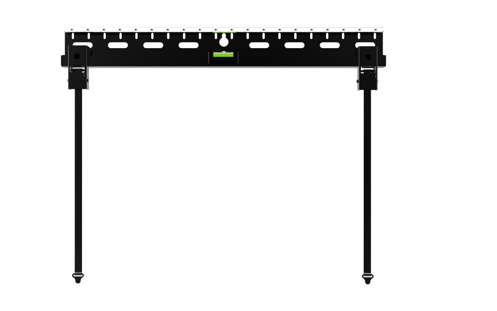 slide 1 of 4, Utilitech No Stud Fixed Indoor Wall TV mount Fits TVs up to 65-in ( Hardware Included ), 1 ct