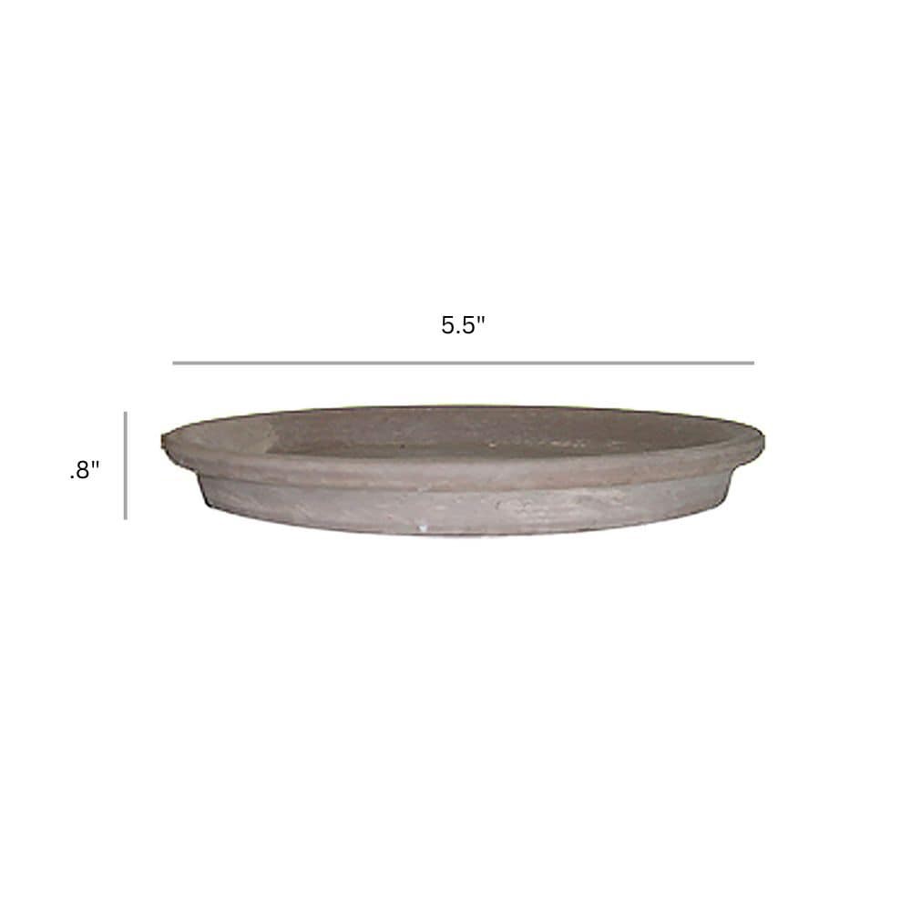 slide 3 of 4, Round 5.5-in W x 5.5-in L Brown Terracotta Indoor/Outdoor Planter, 1 ct