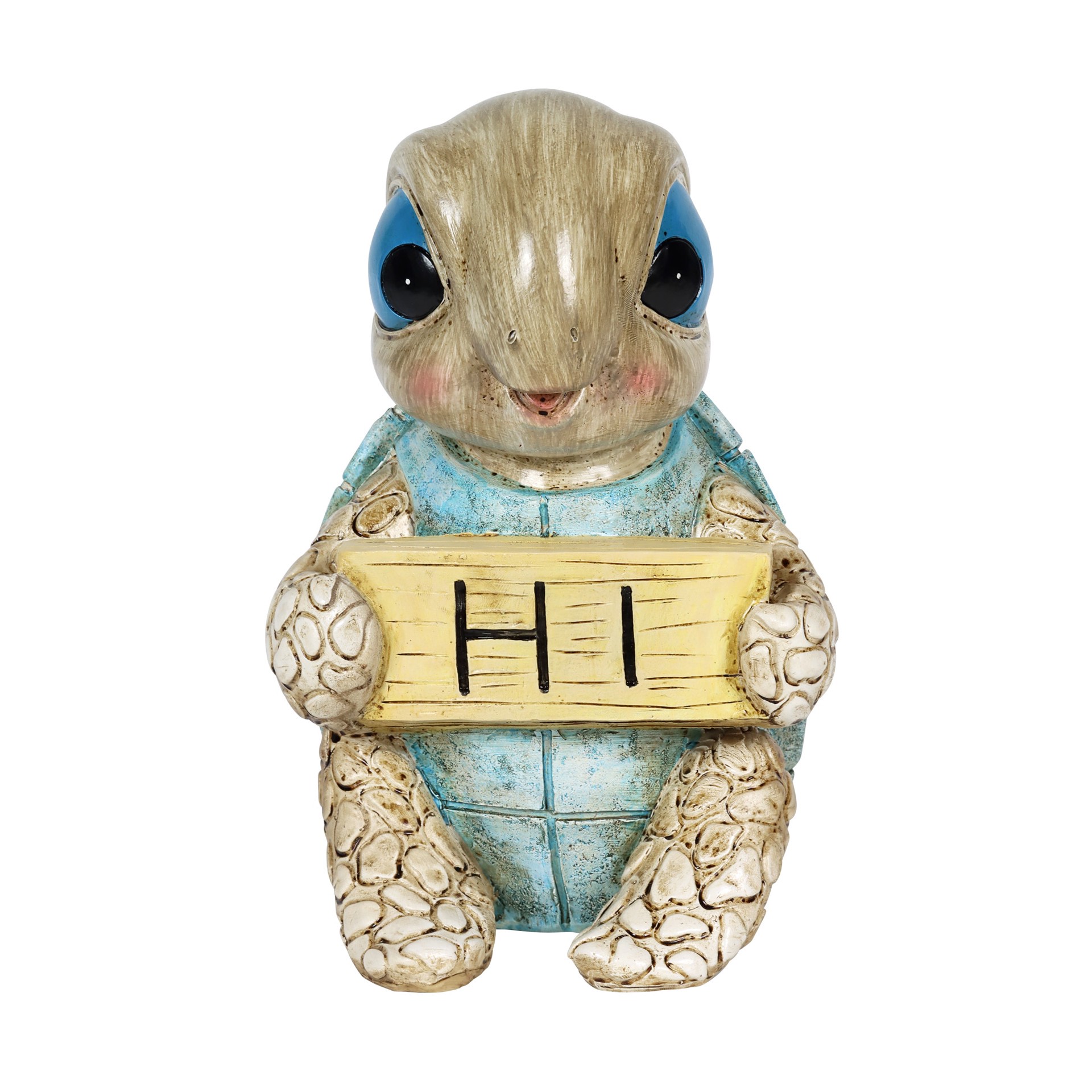 slide 1 of 4, Style Selections 9.84-in H x 6.3-in W Multiple colors/finishes Turtle Garden Statue, 1 ct