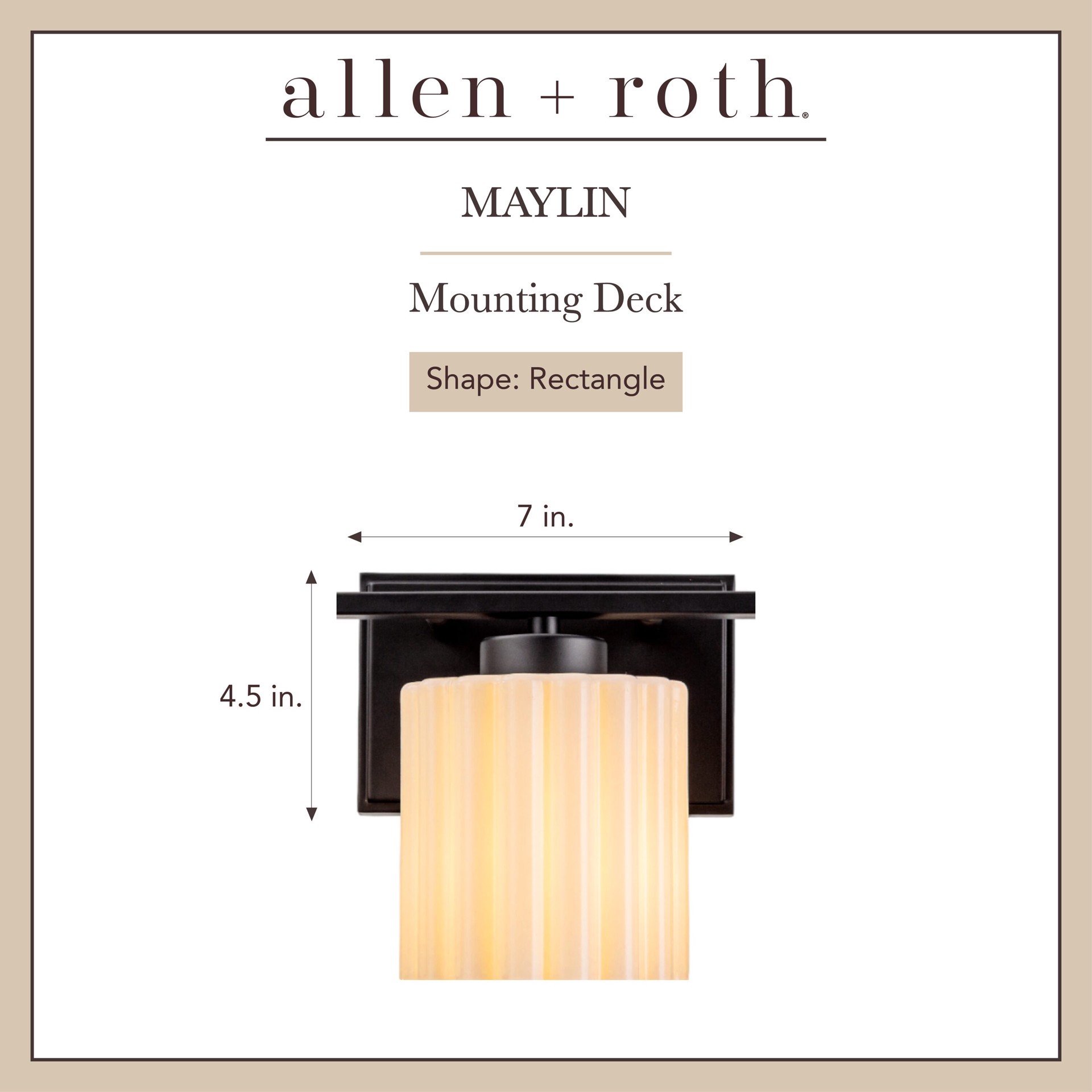 slide 3 of 6, allen + roth Maylin 23-in 3 -Light Matte Black Modern/contemporary Vanity light, 1 ct