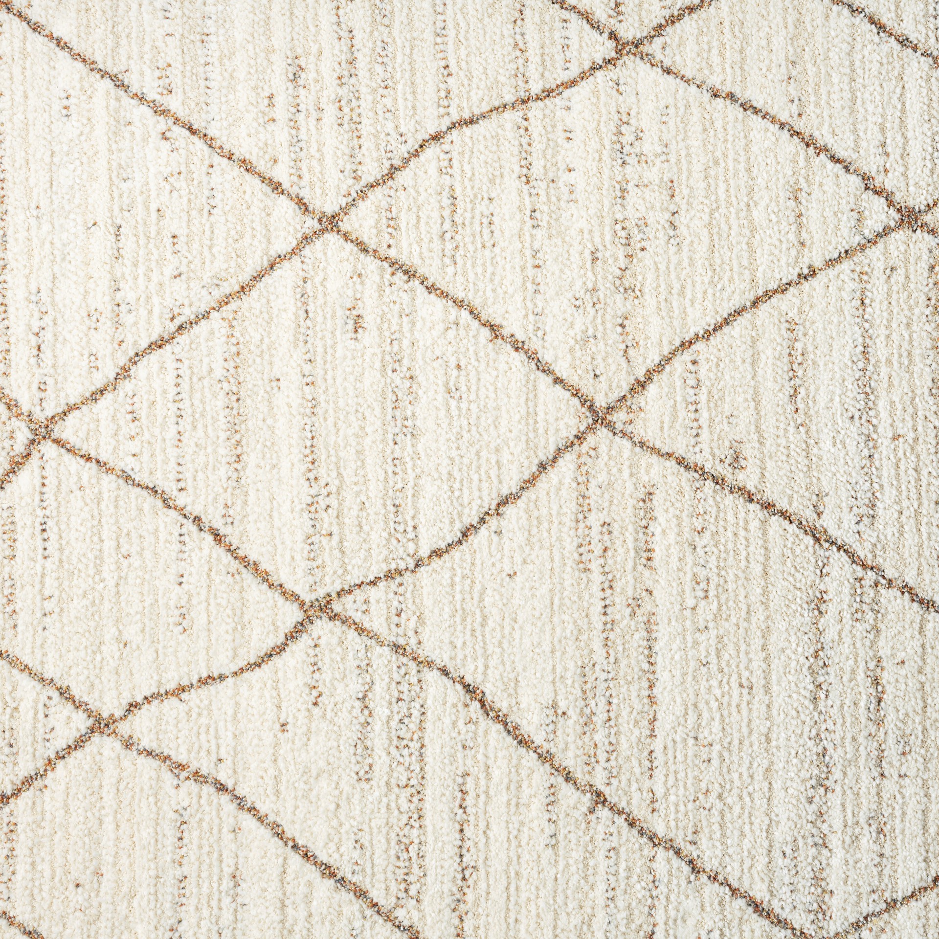 slide 5 of 6, Origin 21 Leocadia 5 x 7 (ft) Loomed Polyester/Polypropylene Ivory-Rust Rectangular Indoor Spot Clean Only Pet Friendly Area rug, 1 ct