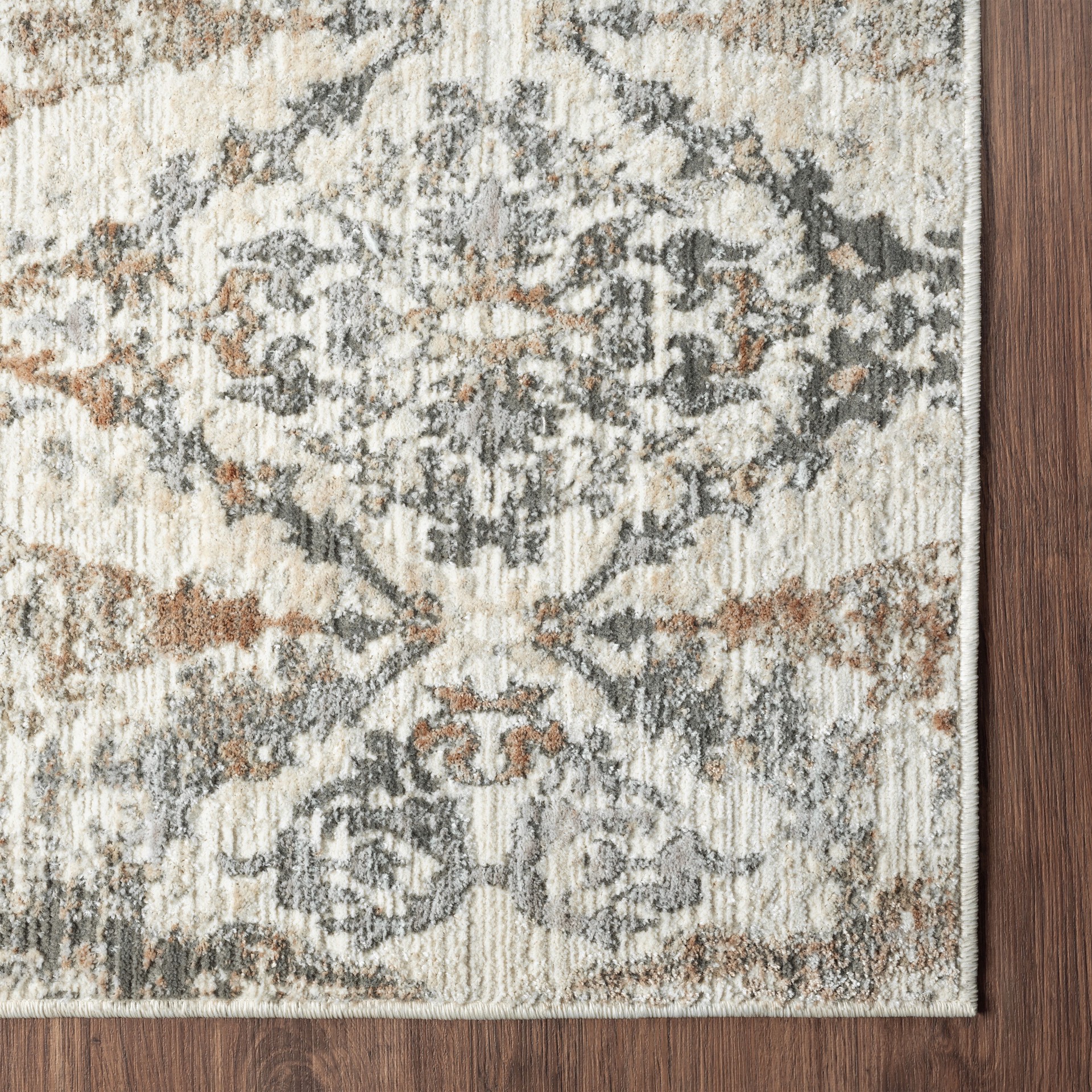 slide 4 of 6, allen + roth Andromeda 5 x 7 (ft) Loomed Beige Rectangular Indoor Pet Friendly Area rug, 1 ct