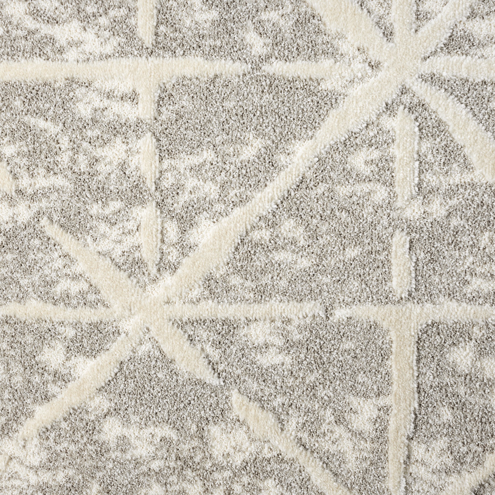 slide 5 of 6, Origin 21 Celestia 5 x 7 (ft) Loomed Polyester Light Gray Rectangular Indoor Spot Clean Only Pet Friendly Area rug, 1 ct