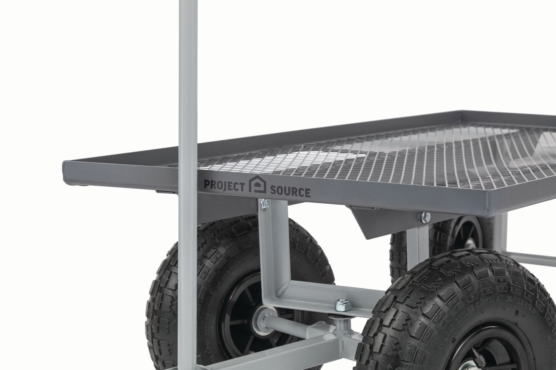 slide 3 of 6, Project Source Steel Yard Cart, 1 ct