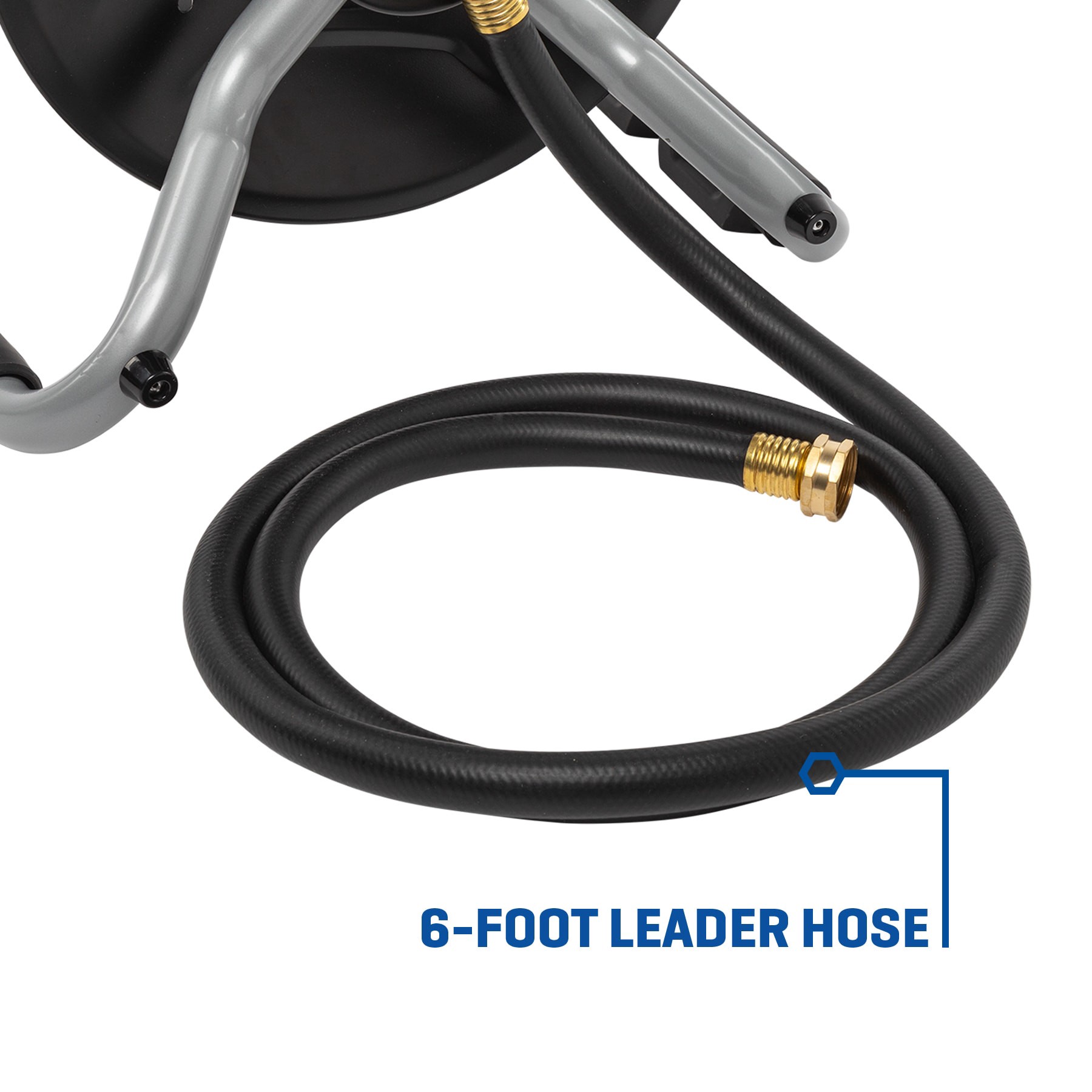 slide 6 of 6, Kobalt Steel 75-ft Stand Hose Reel, 1 ct