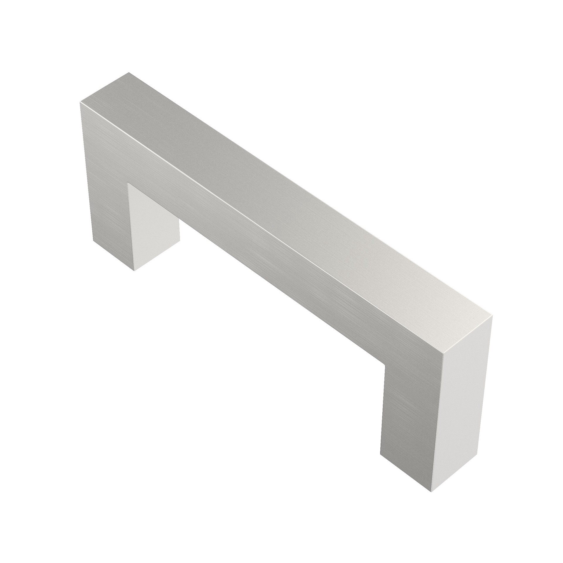slide 1 of 5, Style Selections CARTER 3-in , 76mm Center to Center Stainless Steel Square Handle 25 -Pack, 1 ct