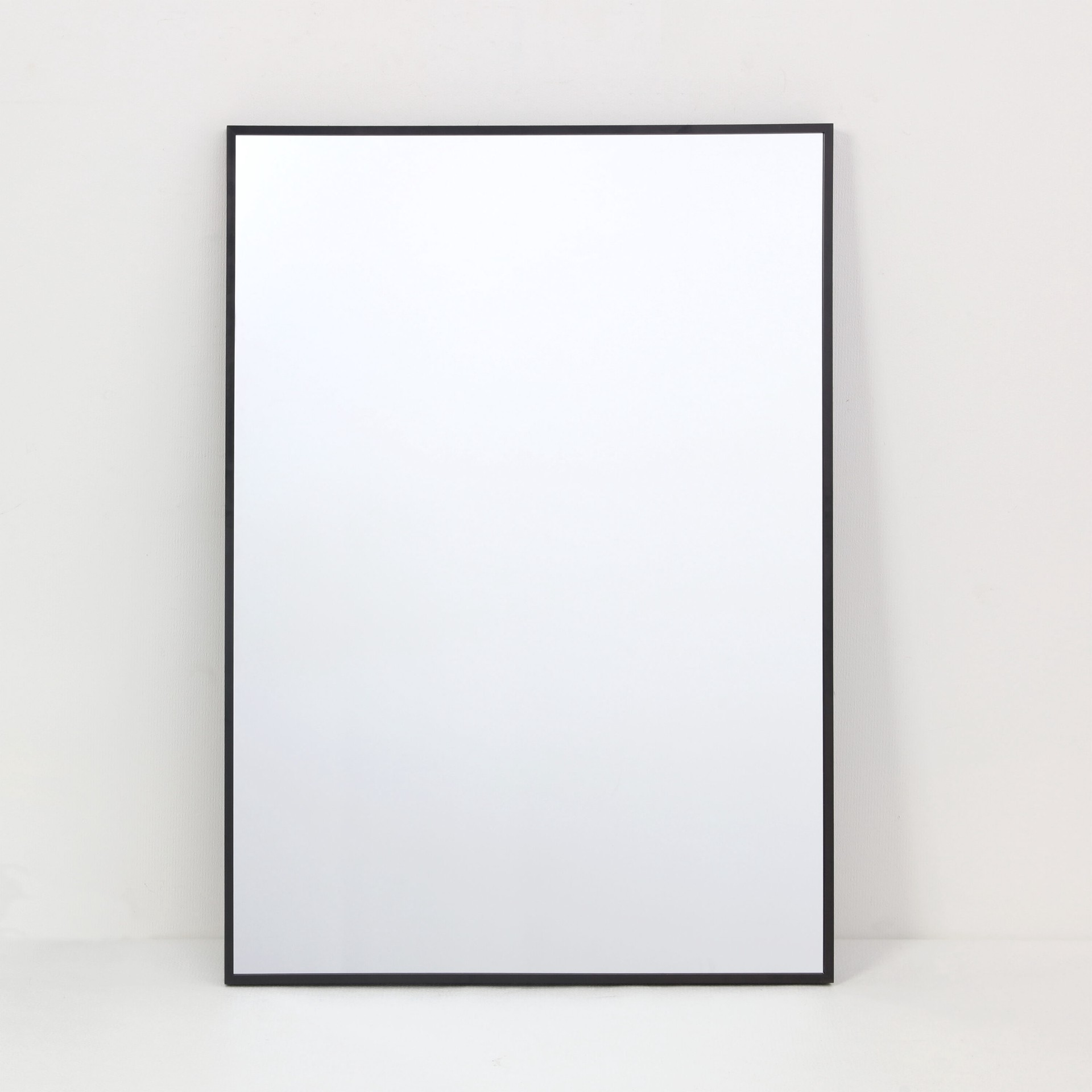 slide 2 of 5, Origin 21 22-in W x 31.0-in H Rectangle Black Framed Wall Mirror, 1 ct