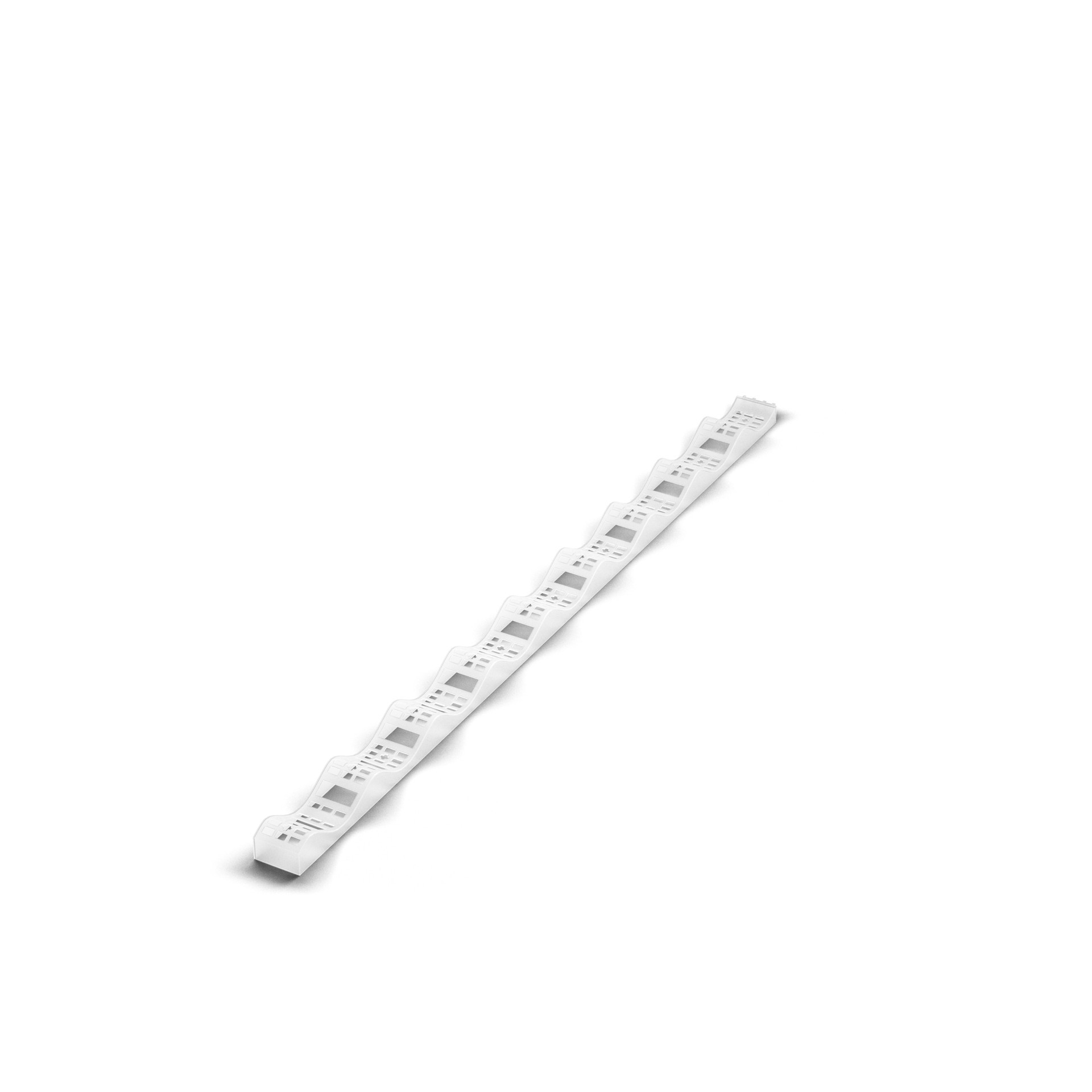 slide 3 of 6, Tuftex Plastic Closure Strips 6-Pack Cross Link Polyethylene Vented Roof Panel Closure Strip, 1 ct