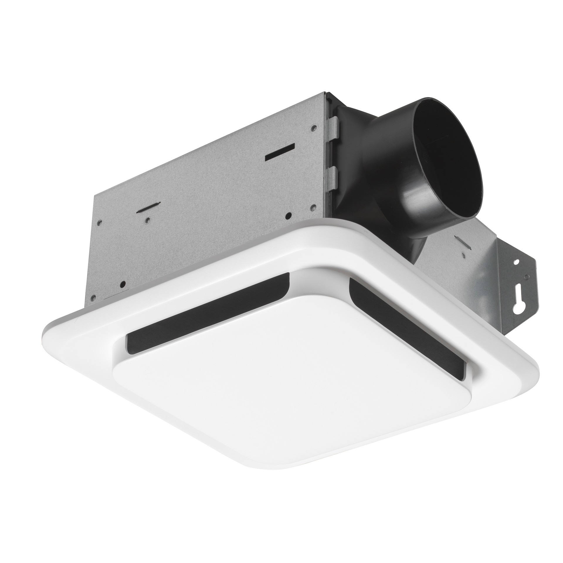 slide 1 of 6, Utilitech 1.5-Sone 70-CFM White Bathroom Fan (ENERGY STAR Certified), 1 ct