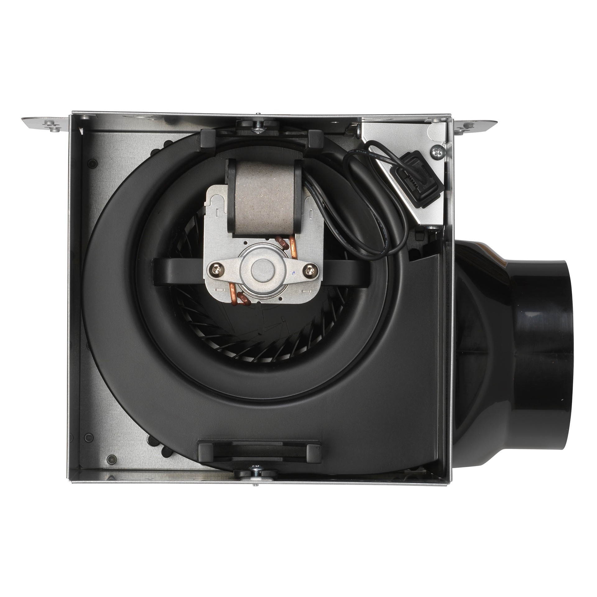 slide 5 of 6, Project Source 2-Sone 70-CFM White Bathroom Ventilator Fan, 1 ct