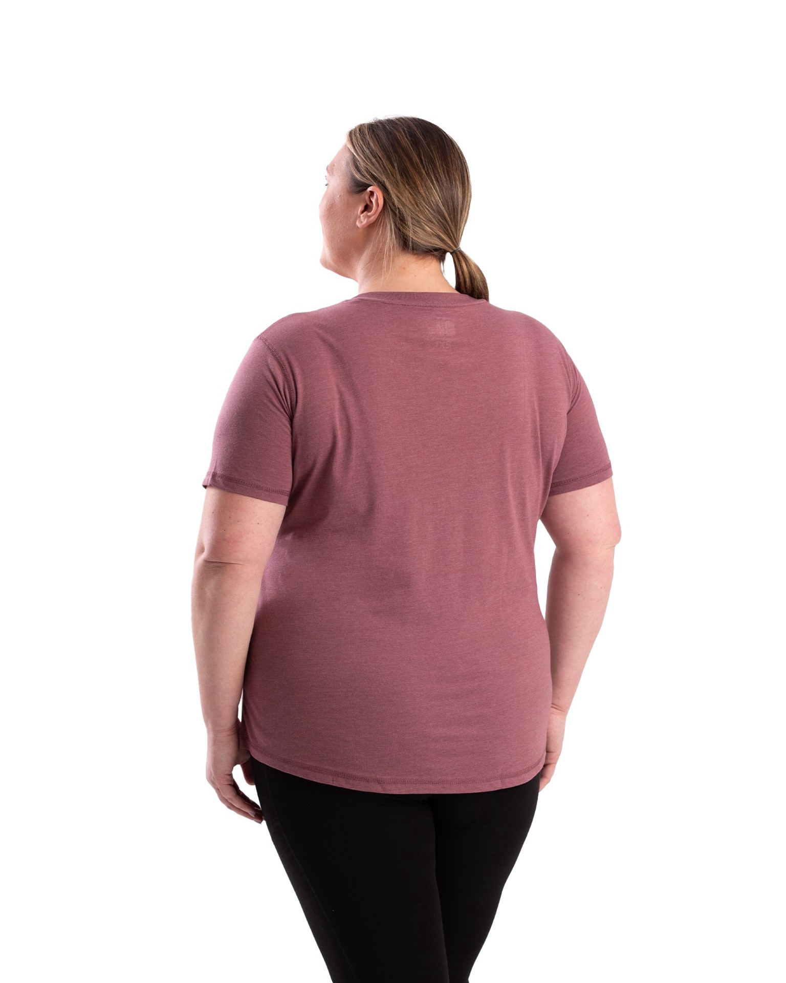 slide 2 of 5, BERNE APPAREL Women's Purple Jersey Short sleeve T-shirt ( Small ), 1 ct
