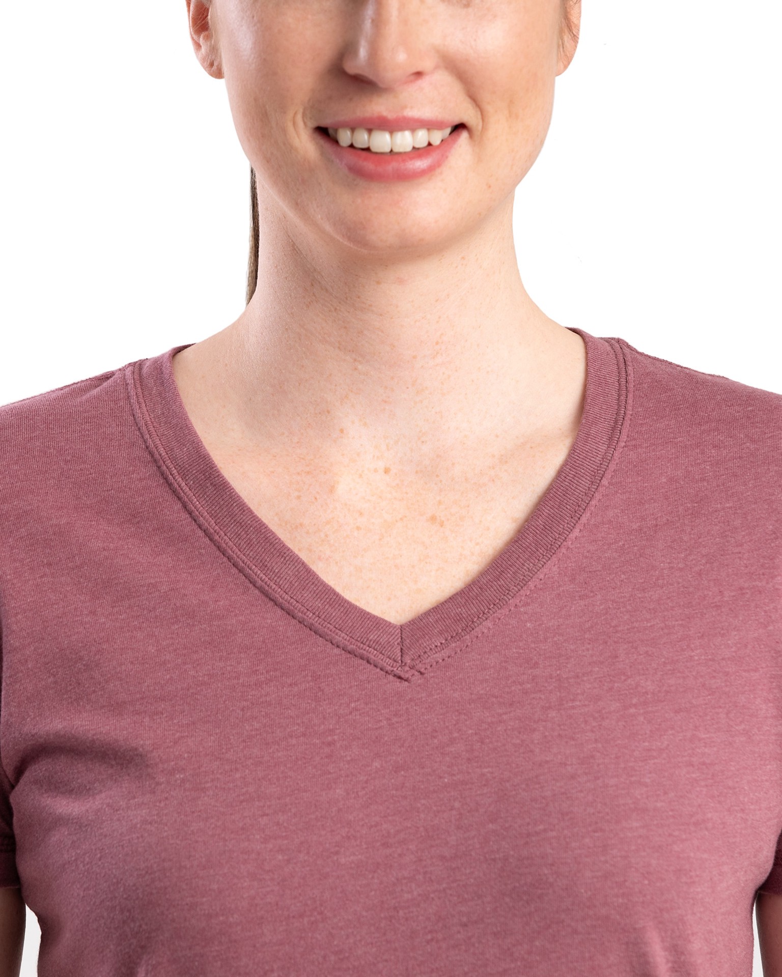 slide 4 of 5, BERNE APPAREL Women's Purple Jersey Short sleeve T-shirt ( Small ), 1 ct