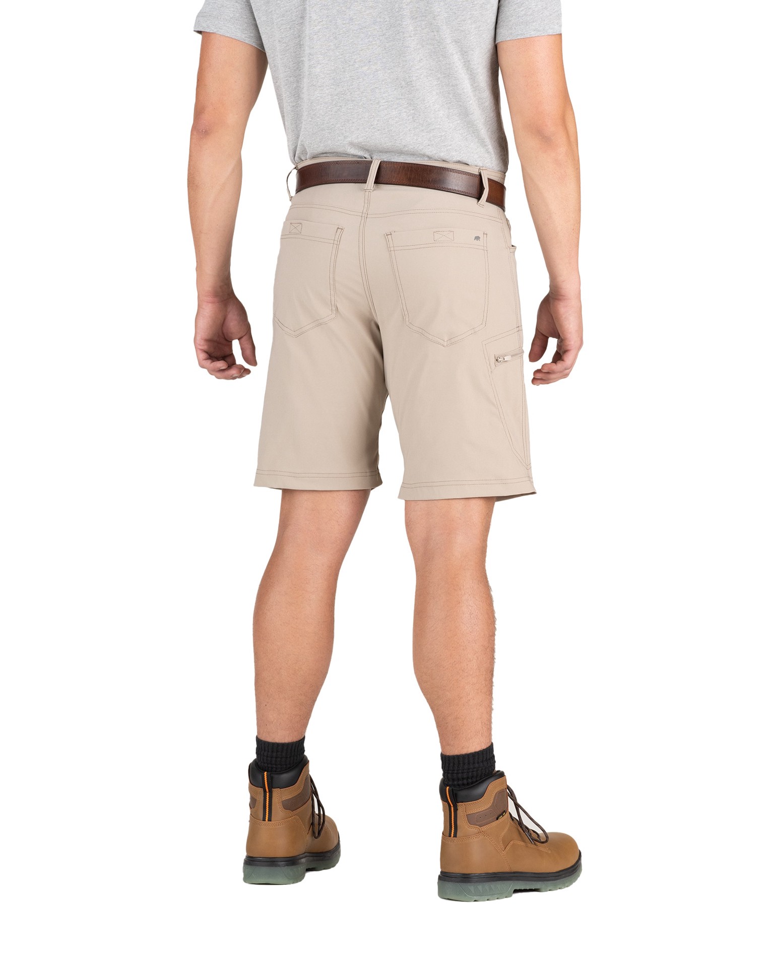 slide 2 of 4, BERNE APPAREL Men's Beige Twill 10-in Carpenter shorts ( Size: 36 ), 1 ct