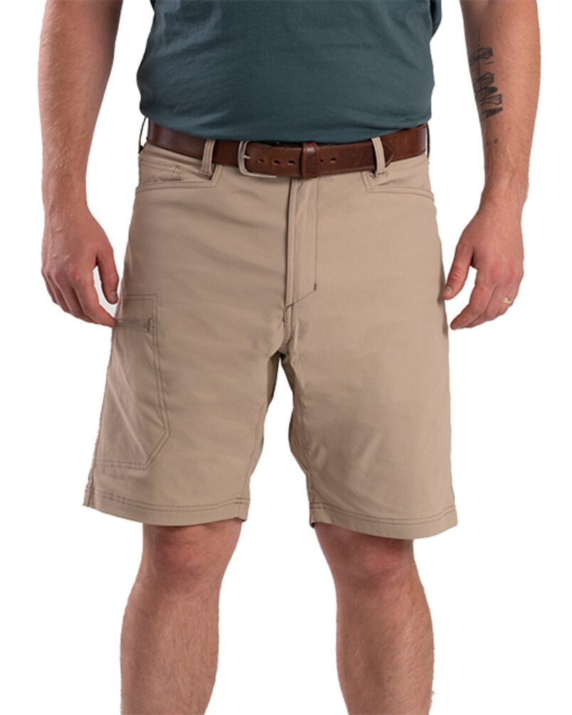 slide 1 of 4, BERNE APPAREL Men's Beige Twill 10-in Carpenter shorts ( Size: 36 ), 1 ct