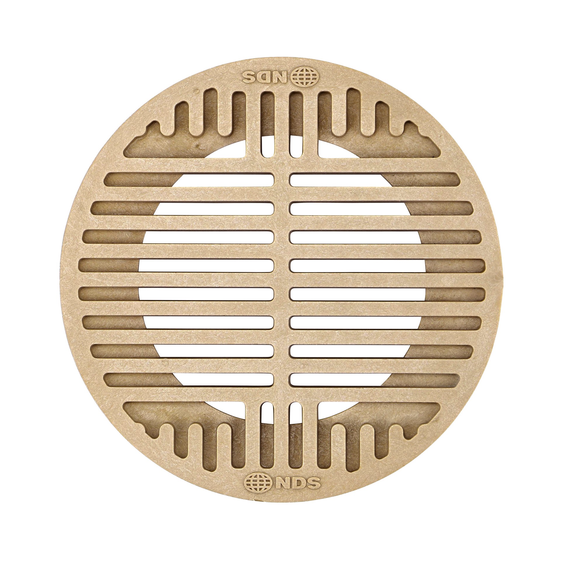 slide 4 of 6, NDS 8-in L x 8-1/2-in W x 8-in dia Drain Grate Grate, 1 ct