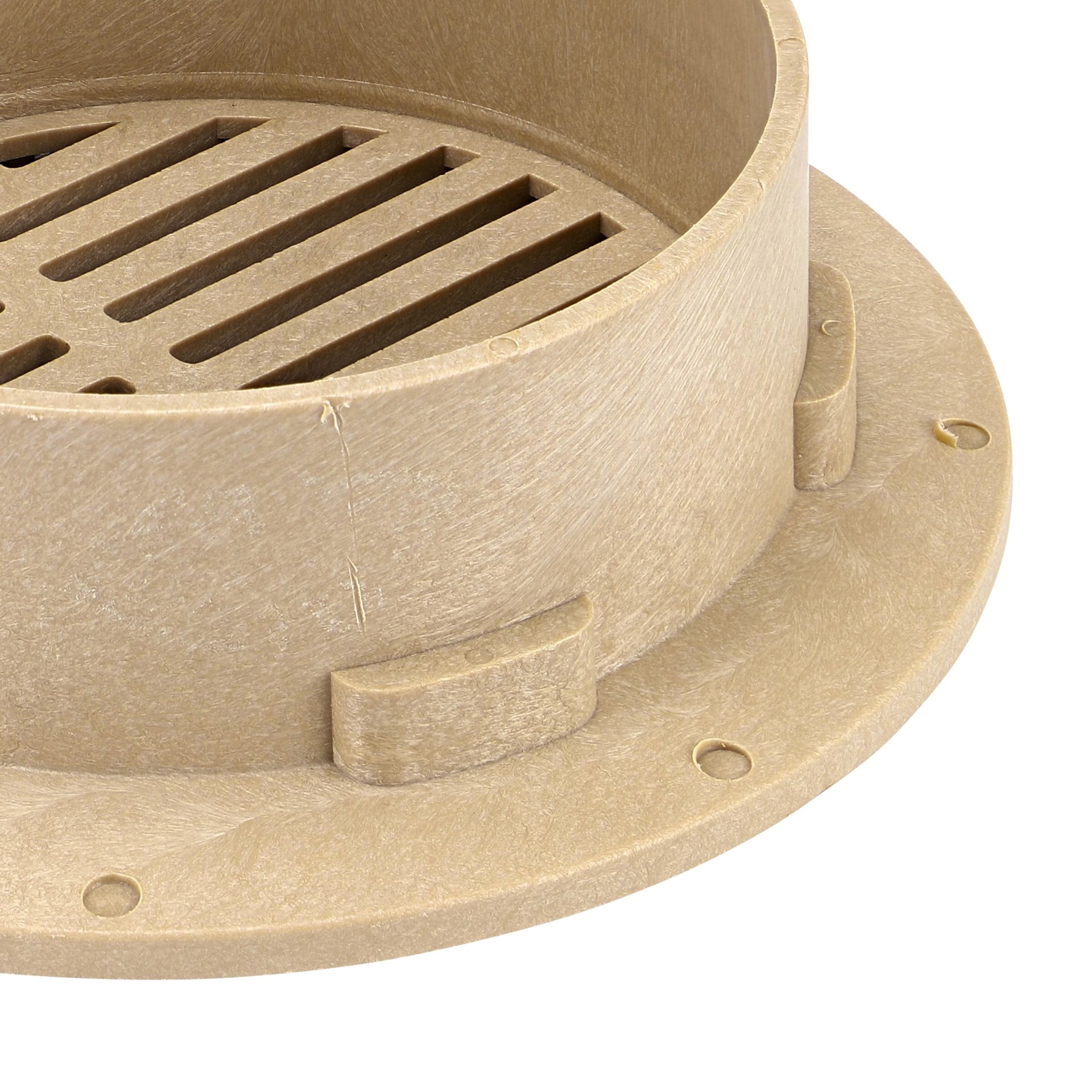 slide 6 of 6, NDS 8-in L x 8-1/2-in W x 8-in dia Drain Grate Grate, 1 ct