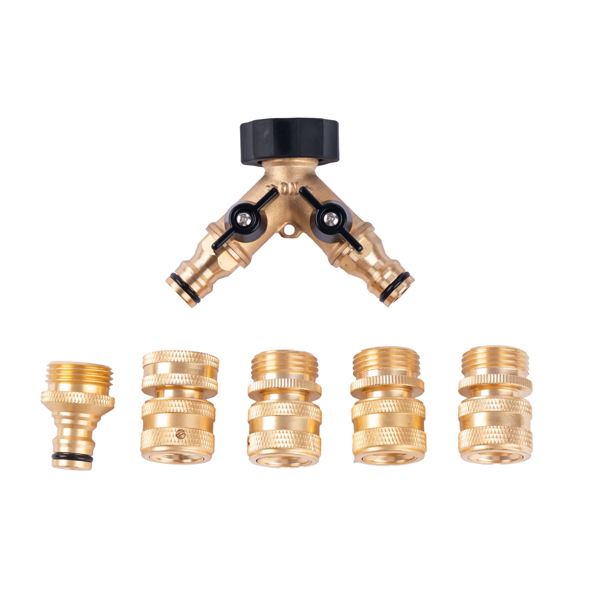 slide 5 of 6, Kobalt Brass Quick connector set, 1 ct