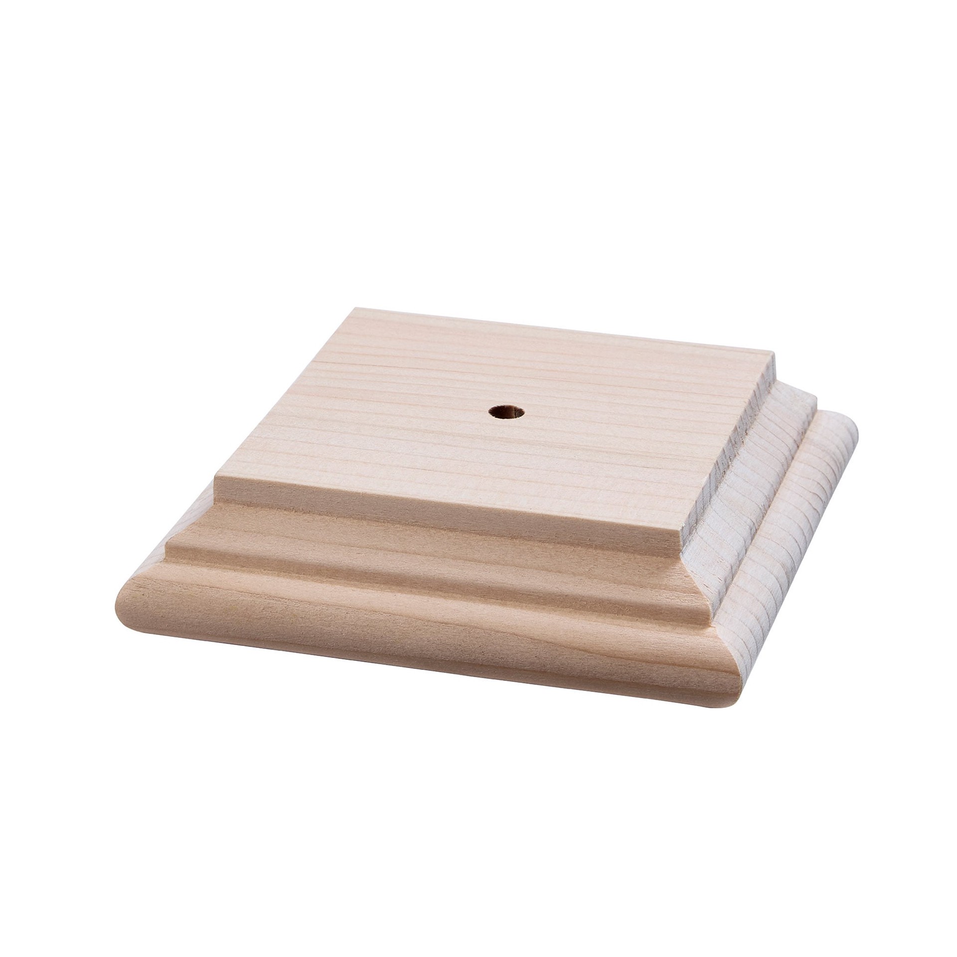 slide 1 of 6, RELIABILT 4-in x 4-in Natural Wood Redwood Deck Post Cap, 1 ct