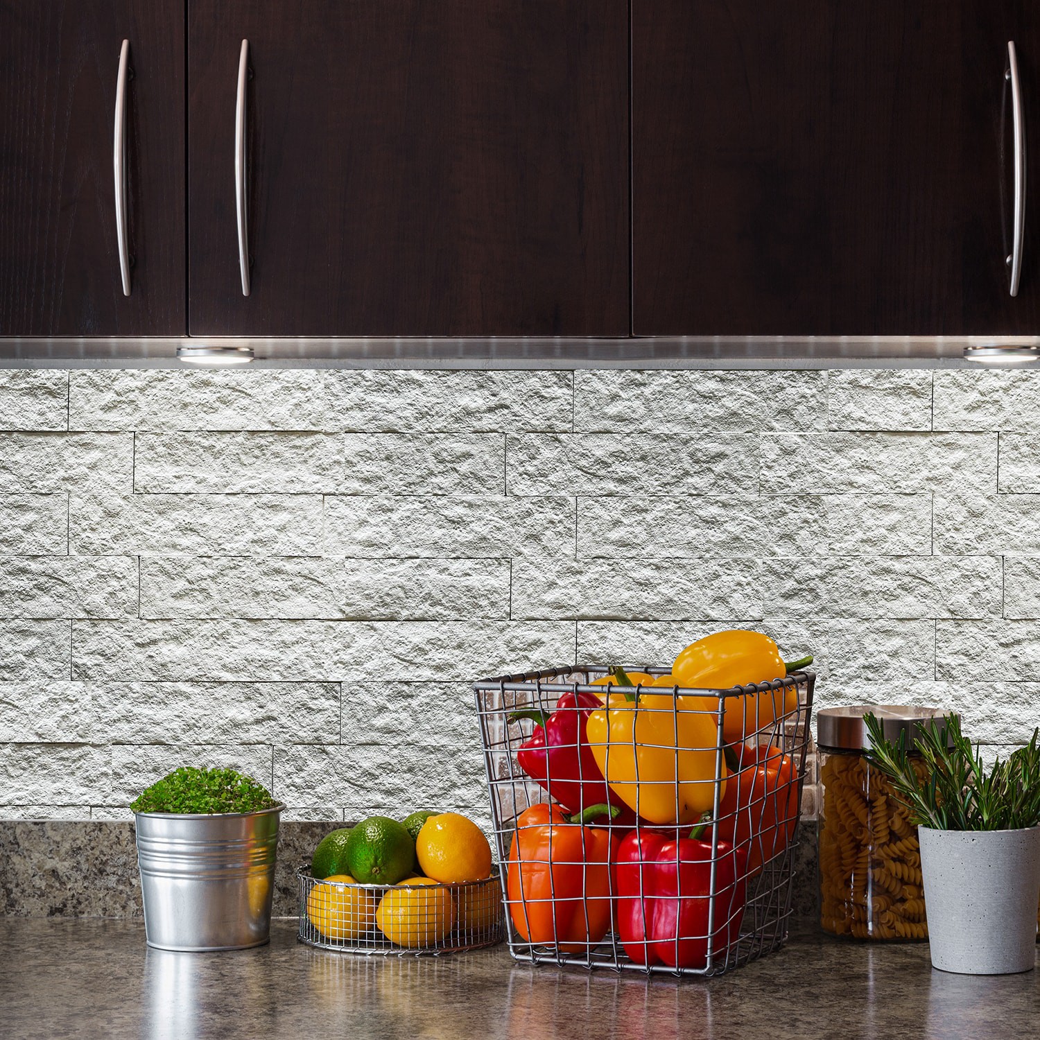 slide 2 of 6, LuxySplash Annetta Off-White 12-in x 15-in Natural Natural Mixed Subway Wall Tile ( 1.0-sq ft Piece ), 1 ct