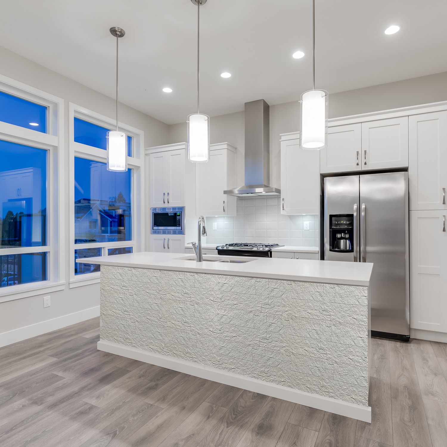 slide 6 of 6, LuxySplash Annetta Off-White 12-in x 15-in Natural Natural Mixed Subway Wall Tile ( 1.0-sq ft Piece ), 1 ct