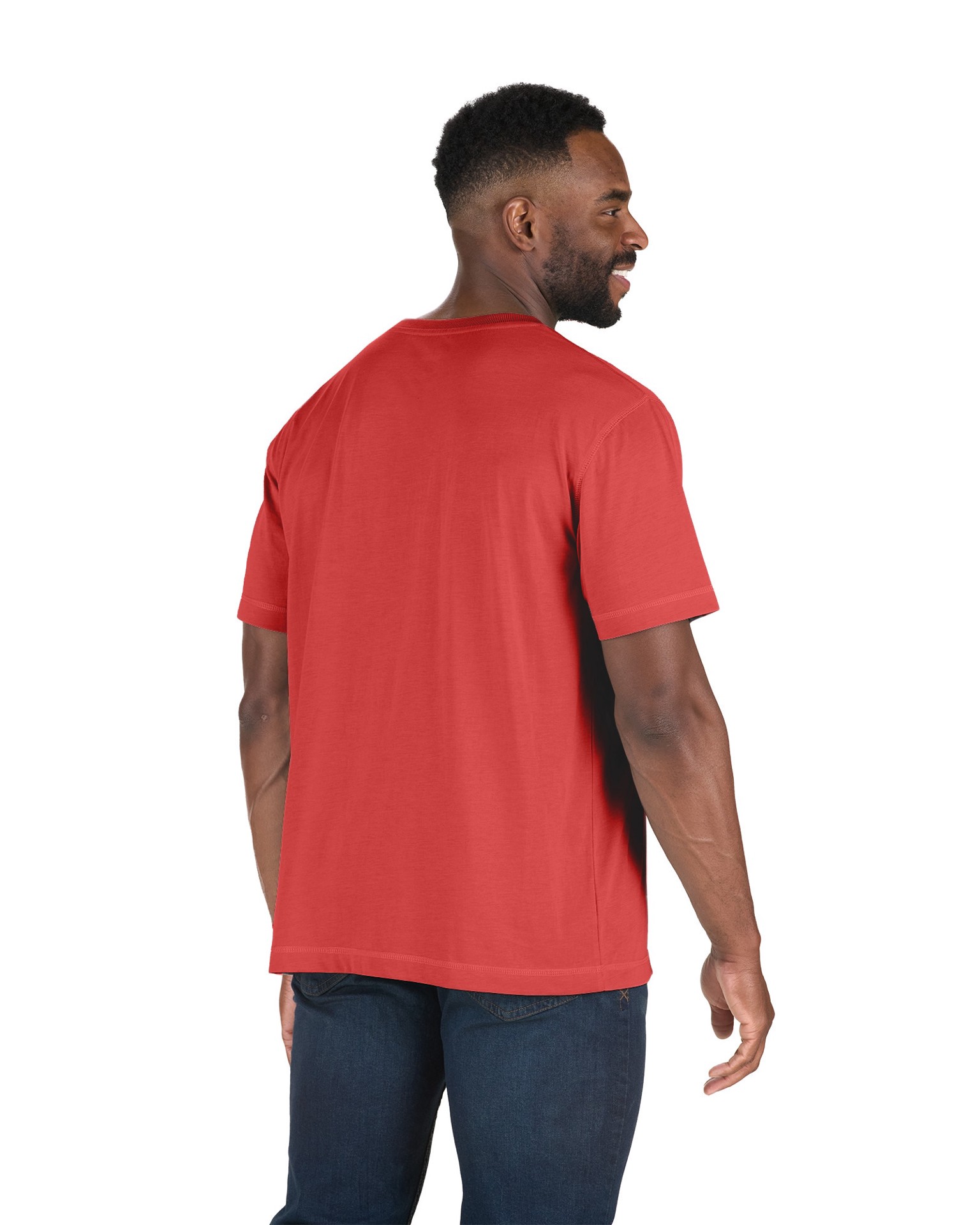 slide 2 of 4, BERNE APPAREL Men's Red Light weight Jersey Short sleeve T-shirt ( Large ), 1 ct