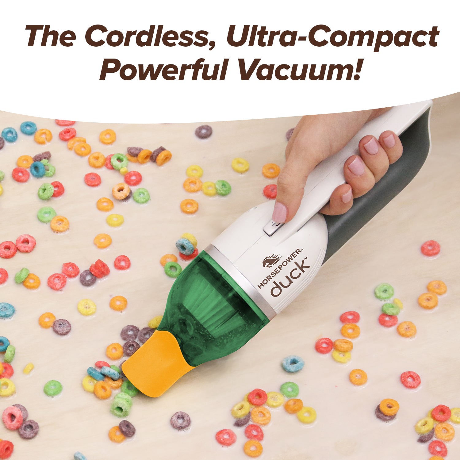 slide 2 of 6, HORSEPOWER Cordless Car Handheld Vacuum Cleaner, 1 ct
