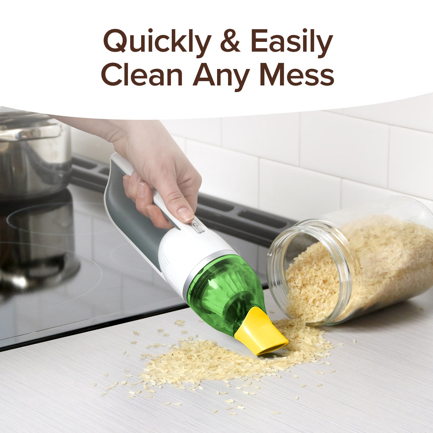 slide 5 of 6, HORSEPOWER Cordless Car Handheld Vacuum Cleaner, 1 ct