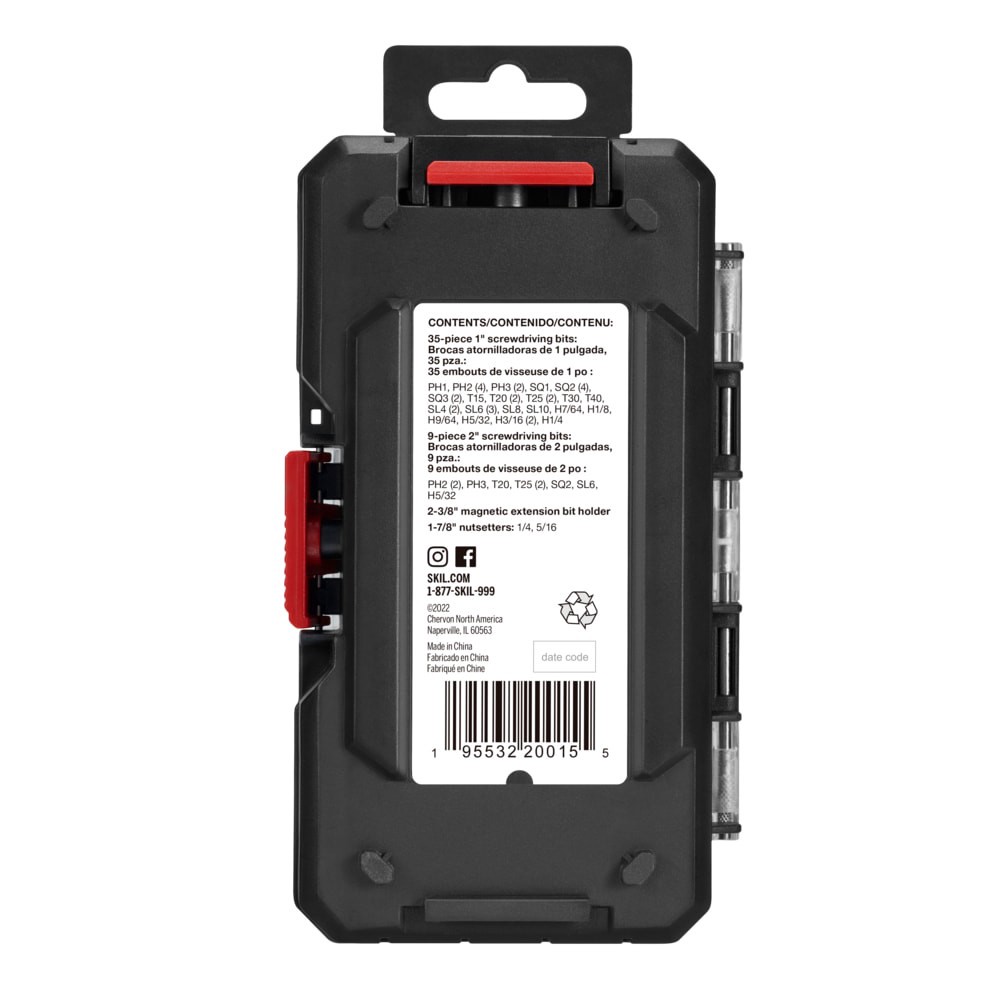 slide 2 of 3, SKIL Screwdriver Bit Set 47 -Piece, 1 ct