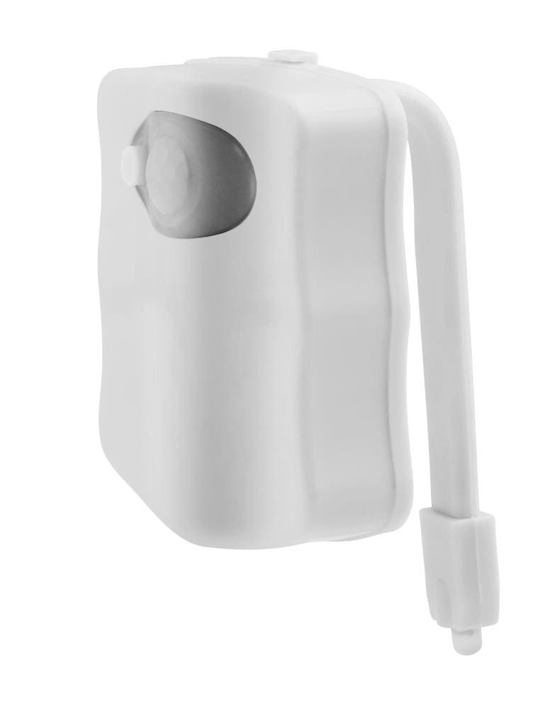 slide 1 of 6, Utilitech White Toilet seat night light, 1 ct