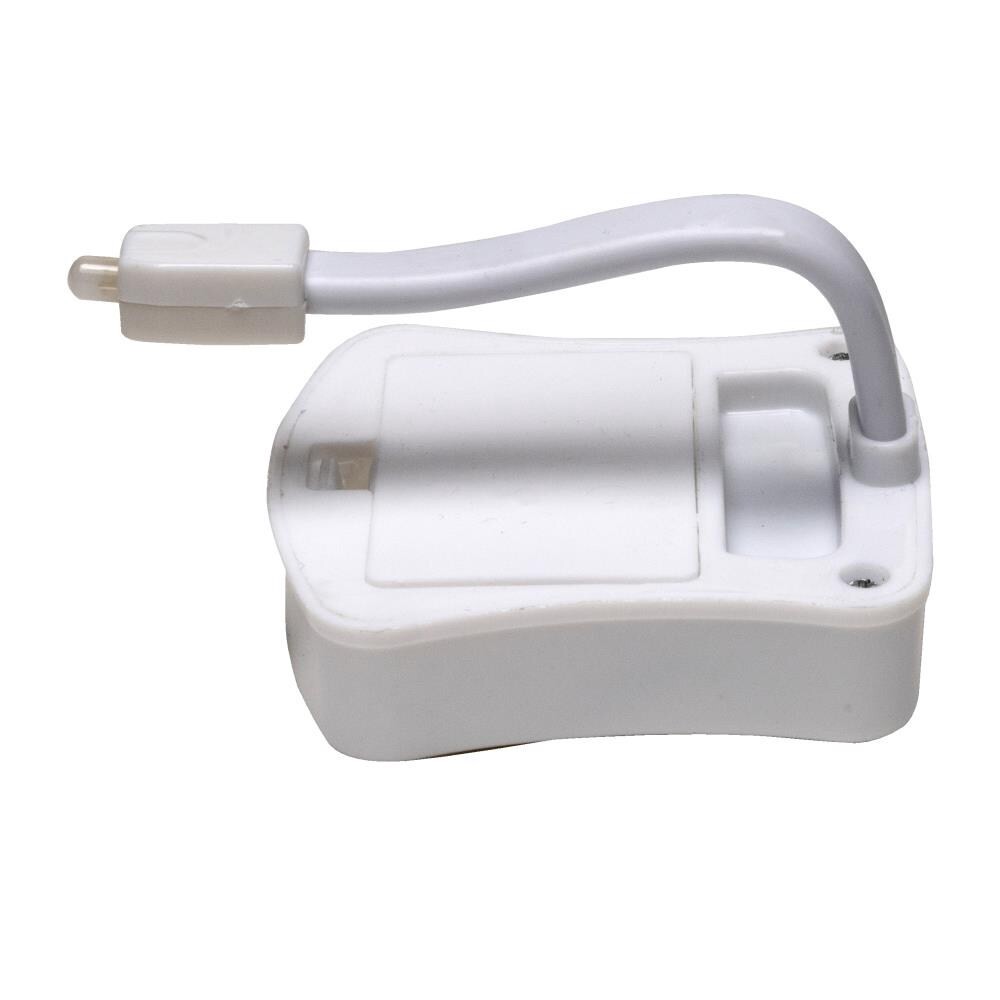 slide 5 of 6, Utilitech White Toilet seat night light, 1 ct