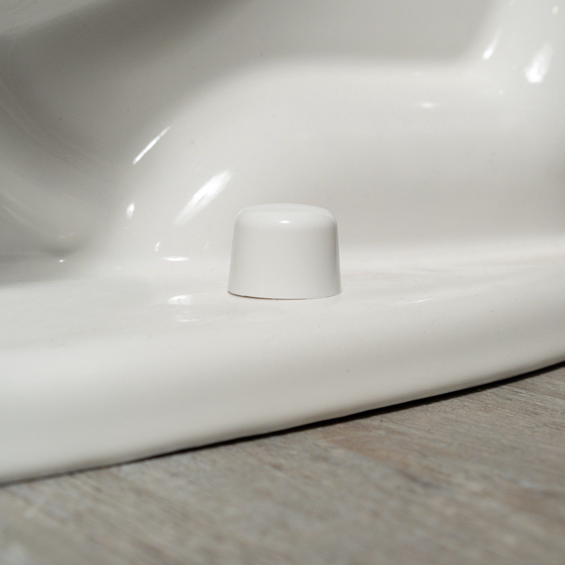 slide 3 of 6, RELIABILT White Toilet bolt caps, 1 ct