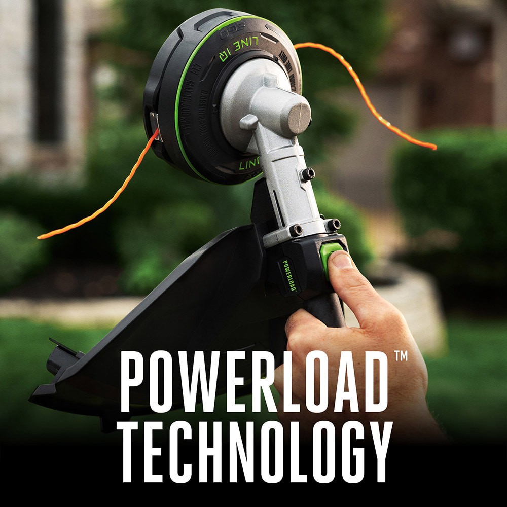 slide 5 of 6, EGO POWER+ Multi-Head System with LINE IQ, POWERLOAD 56-volt 17-in Straight Shaft Attachment Capable Battery String Trimmer 5 Ah (Battery Included) (Charger Included), 1 ct