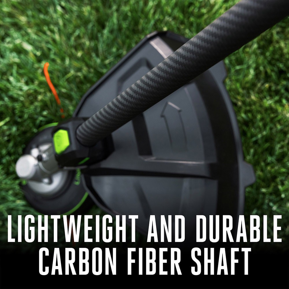 slide 6 of 6, EGO POWER+ Multi-Head System with LINE IQ, POWERLOAD 56-volt 17-in Straight Shaft Attachment Capable Battery String Trimmer 5 Ah (Battery Included) (Charger Included), 1 ct