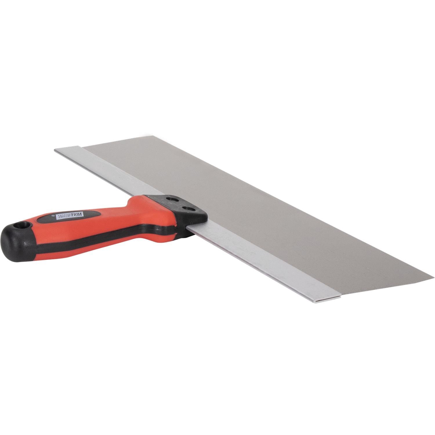 slide 4 of 5, WAL-BOARD TOOLS Soft Grip 3-in x 14-in Stainless steel Taping knife, 1 ct