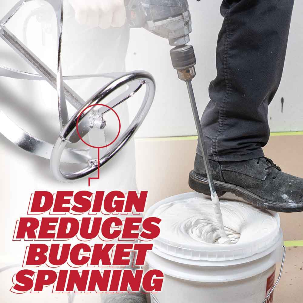 slide 2 of 5, WAL-BOARD TOOLS 24-in Steel Spiral Mixing Arm, 1 ct