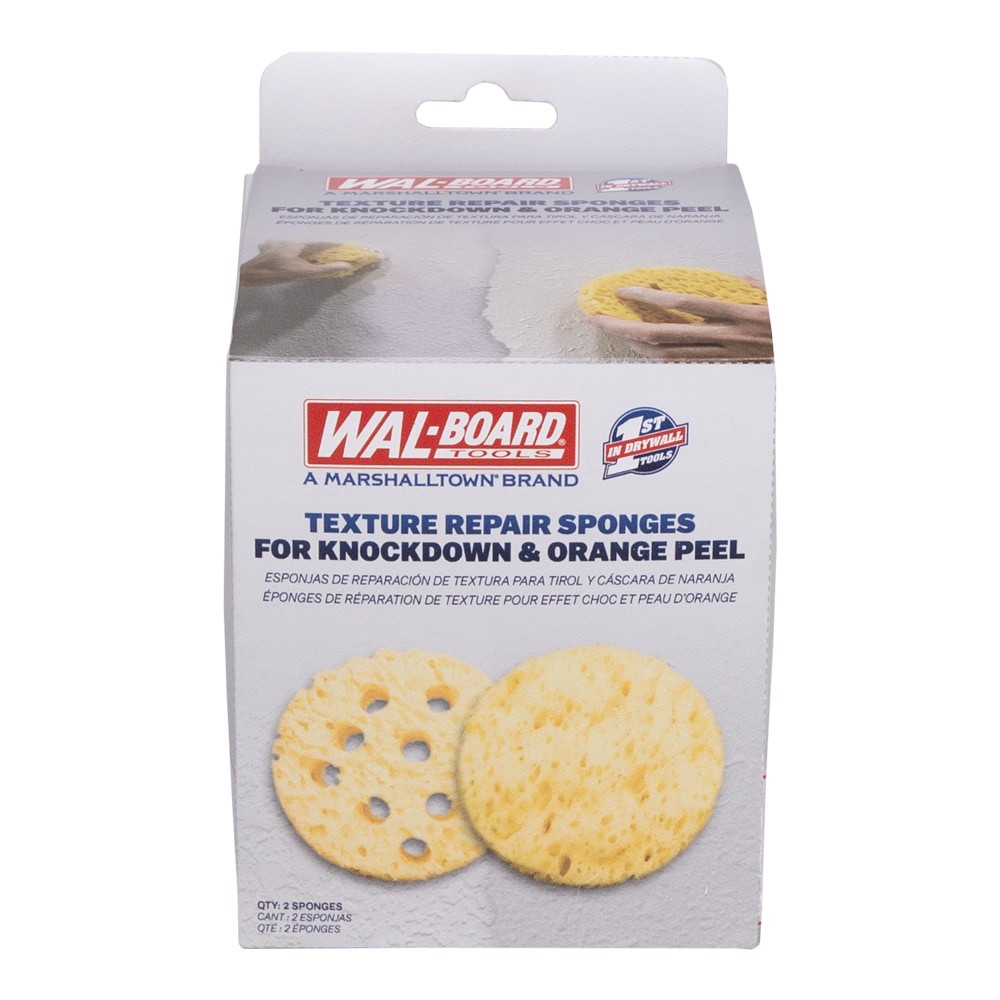 slide 1 of 6, WAL-BOARD TOOLS Plastic 5-in x 5-in Drywall Repair Sponge 2 -Pack, 1 ct